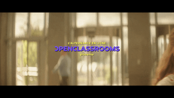 Yohannes Cousy presents OPENCLASSROOMS directed by NICOLAS GALOUX – TV Production